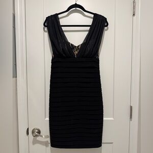 Dressbarn Collection Black Formal Wear Dress